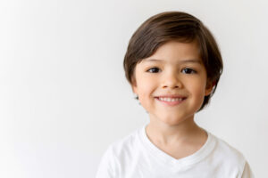 Portrait of a happy Latin American boy