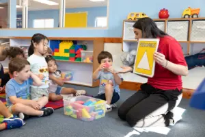 Ivy Kids Franchise Preschool Teacher with Students